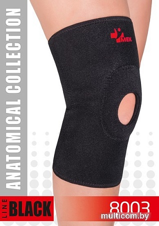 Ортез коленный MEK 8003 (XL, черный)