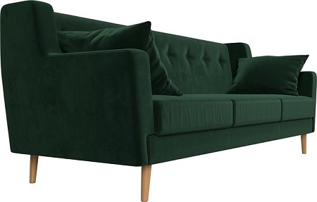 Диван Mebelico Брайтон 3 109151 (велюр, зеленый)
