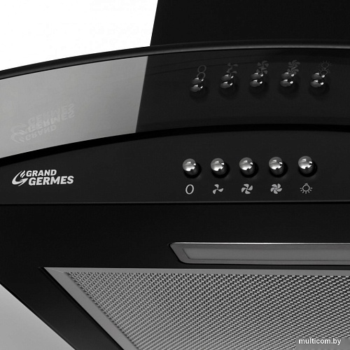 Кухонная вытяжка GrandGermes Brela 60 (черный)