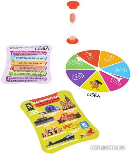 Развивающая игра Bondibon Достопримечательности России ВВ5196
