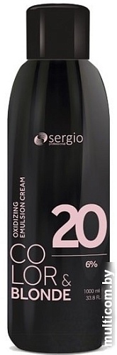 Sergio Professional Color&Blonde 20Vol 6% 150 мл