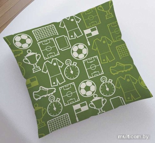 Чехол на подушку JoyArty Атрибуты футбола sl_36802075