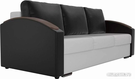 Диван Лига диванов Монако slide 102018 (белый/черный)
