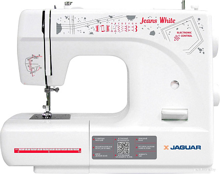 Электромеханическая швейная машина Jaguar Jeans White
