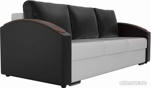 Диван Лига диванов Монако slide 102018 (белый/черный)