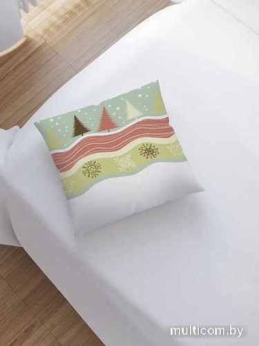 Чехол на подушку JoyArty Еловые волны sl_5549