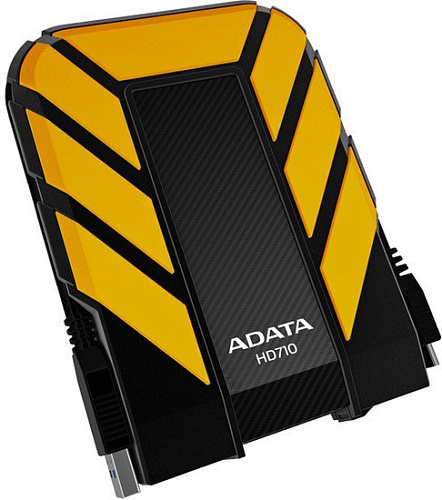 Внешний жесткий диск A-Data DashDrive Durable HD710 2TB Yellow (AHD710-2TU3-CYL)