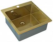 Интегрированная кухонная мойка Zorg PVD SZR-51 BRONZE