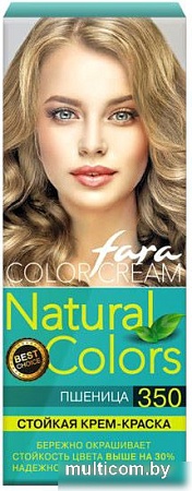 Крем-краска Fara Natural Colors 350 пшеница 50 мл
