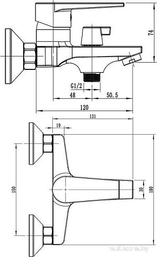 Смеситель Esko Budapest BT54