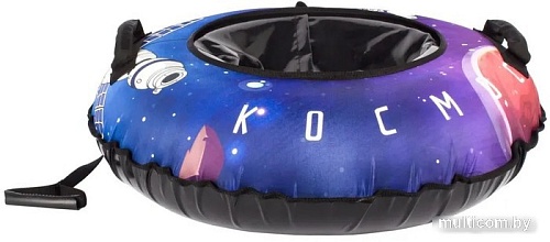 Тюбинг Snowstorm BZ-100 Space W112882 (100см, фиолетовый/черный)