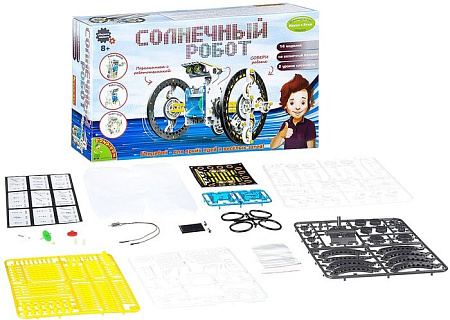 Набор для опытов Bondibon Науки с Буки Солнечный Робот ВВ2289