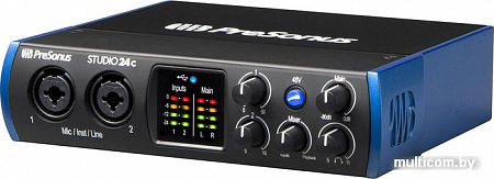 Аудиоинтерфейс PreSonus Studio 24c