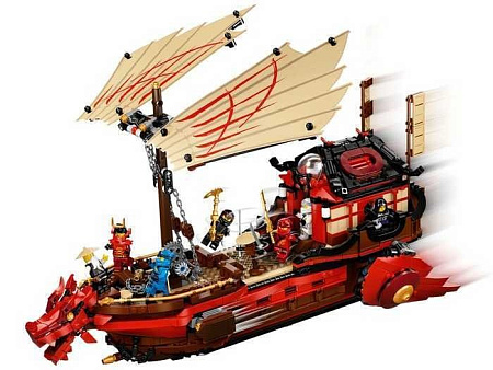 Конструктор LEGO Ninjago 71705 Летающий корабль Мастера Ву