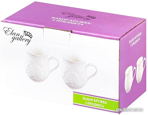 Набор кружек Elan Gallery Птички на ветке 540340