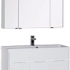 Мебель для ванных комнат Aquanet Комплект Латина 100 00179841 (белый)