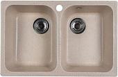 Кухонная мойка Marblan Duas (гранит, с сифоном)