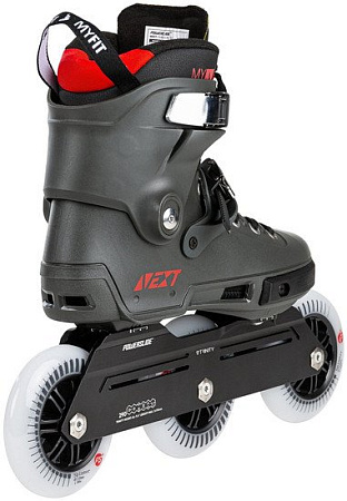Роликовые коньки Powerslide Next 110 908409 (р. 40-41, charcoal)