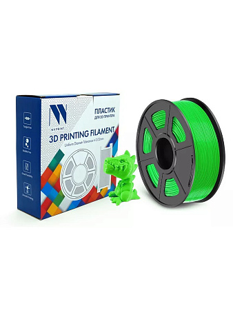 Пластик NV Print NV-3D-PLA-NOCT-GREEN (1.75мм, 1кг, зеленый)