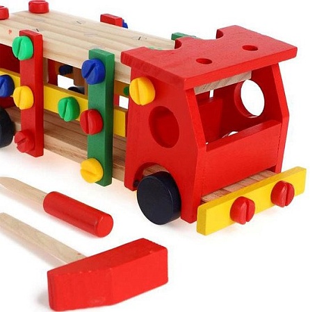 Развивающая игрушка Лесная мастерская Машинка 253061