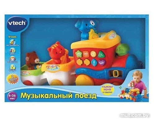 VTech Музыкальный поезд 80-112726