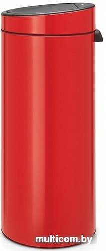 Brabantia Touch Bin New 30 л (пламенно-красный)