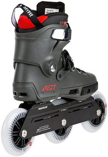 Роликовые коньки Powerslide Next 110 908409 (р. 40-41, charcoal)