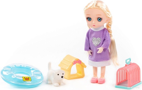 Кукла-питомец Полесье Маша на море 03366