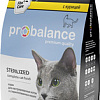 Корм для кошек Probalance Sterilized 0.4 кг