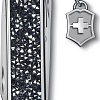 Мультитул Victorinox Classic Brilliant Crystal (черный/серебристый)