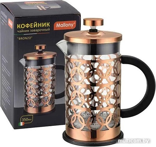 Френч-пресс Mallony Bronzo 950153
