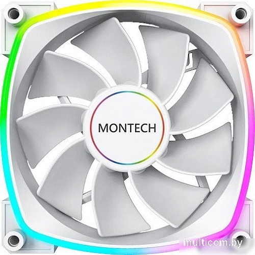 Вентилятор для корпуса Montech RX140 PWM Reverse (белый)