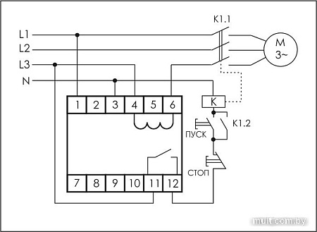 Реле тока Евроавтоматика F&F PR-617-01 EA05.001.002
