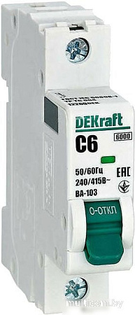 Выключатель автоматический DEKraft 12269DEK