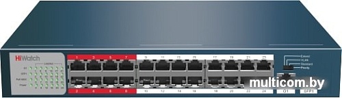 Коммутатор Hikvision DS-S2624P(B)