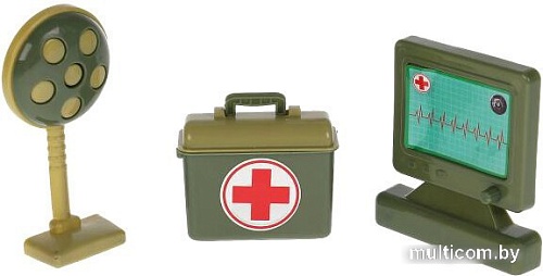 Игровой набор доктора терапевта Играем вместе Военный 2004U065-R