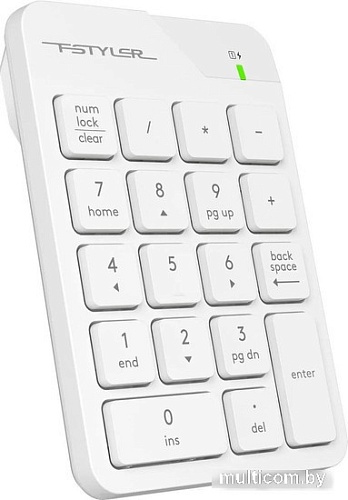 Цифровой блок A4Tech Fstyler FGK21C (белый)