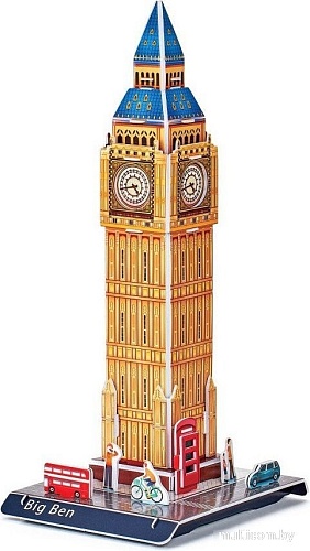 Конструктор CubicFun Биг-Бен E1625h (21 эл)