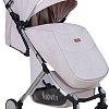 Коляска прогулочная «книга» Nuovita Giro Lux (бежевый/серебристая рама)