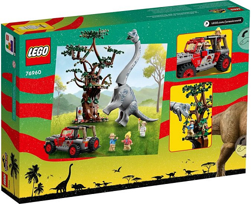 Конструктор LEGO Jurassic World 76960 Встреча с Брахиозавром