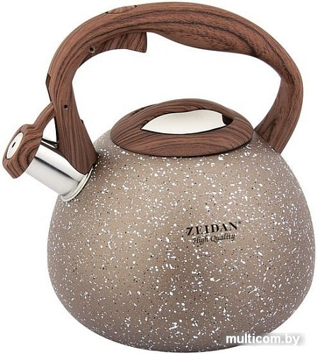 Чайник со свистком ZEIDAN Z-4229 (коричневый)