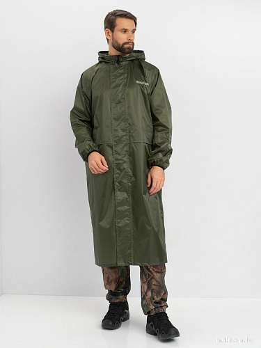 Плащ Huntsman Зеленый Таффета PVC (52-54/182)