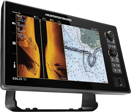 Эхолот-картплоттер Humminbird Solix 10 Chirp Mega SI+ GPS G2