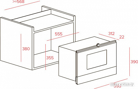 Микроволновая печь TEKA MWR 22 BI ATB