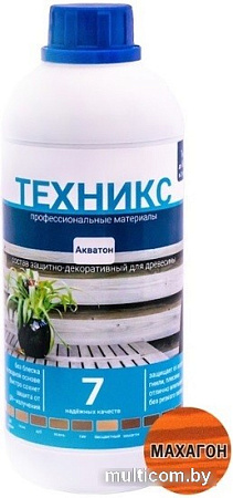 Пропитка Техникс Акватон 1 кг (махагон)