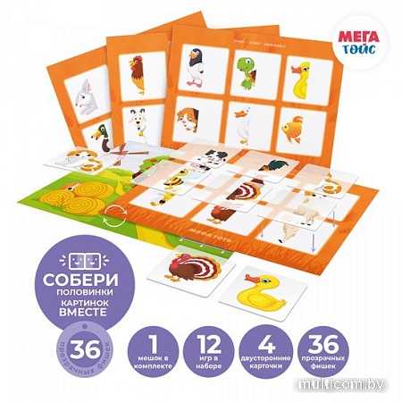 Настольная игра Leader Toys Домашние животные 17821