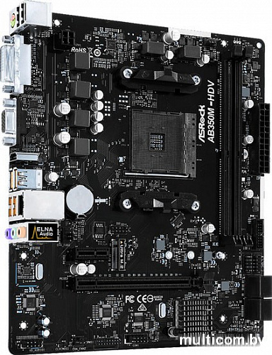 Материнская плата ASRock AB350M-HDV R3.0