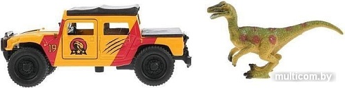 Пикап Технопарк Hummer H1 Пикап SB-18-09-H1+DINO(WB)
