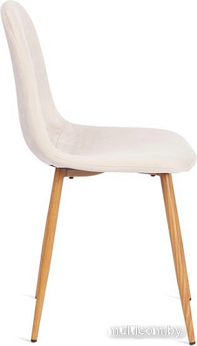 Стул TetChair Breeze вельвет/металл (светло-бежевый HLR1/натуральный)