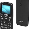 Кнопочный телефон Maxvi B110 (черный)